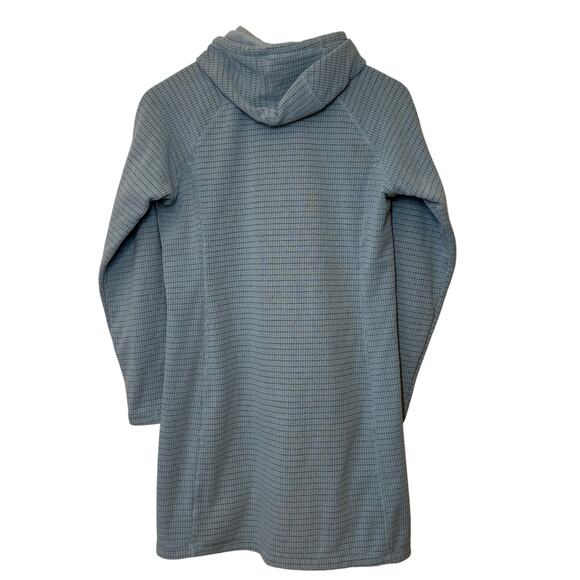 Mountain Hardwear Dress Summit Grid Waffle Long Sleeve Hooded Blue Women’s XS - Picture 2 of 10